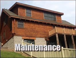  Star, North Carolina Log Home Maintenance